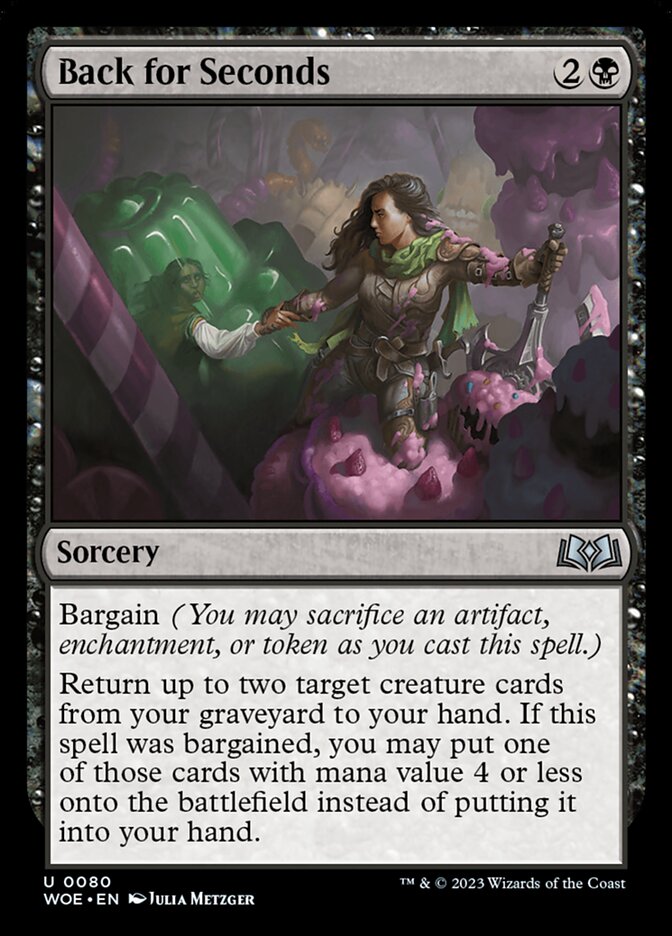 Back for Seconds 80 (Wilds of Eldraine)  - Foil | Good Games Adelaide SA