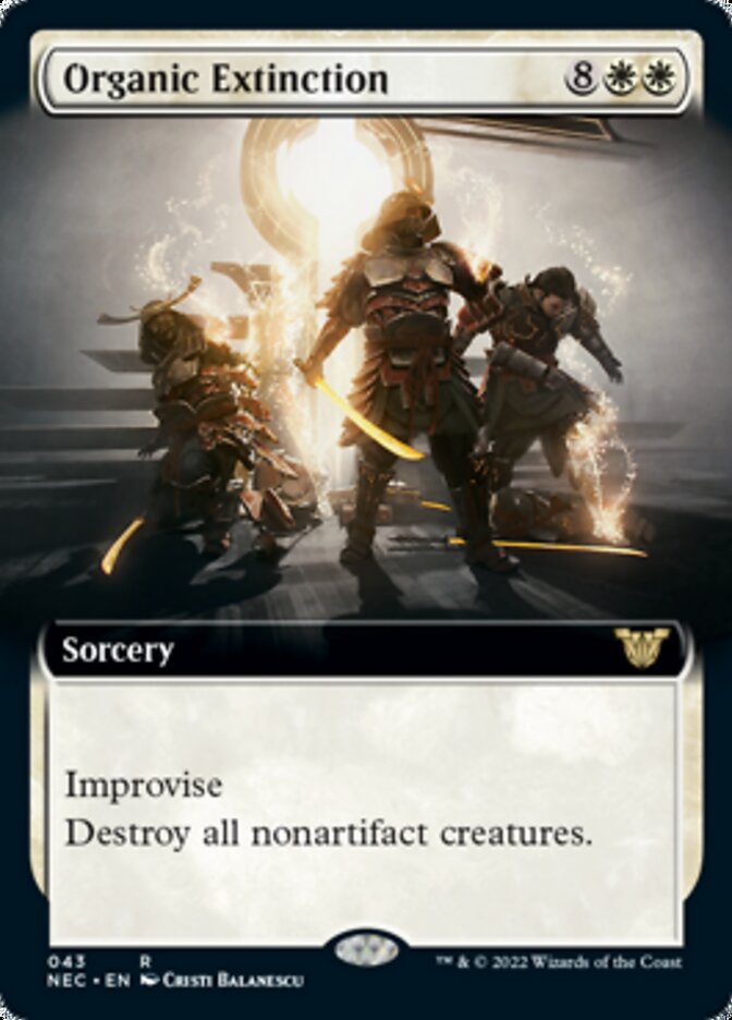 Organic Extinction (Extended) [Kamigawa: Neon Dynasty Commander] | Good Games Adelaide SA