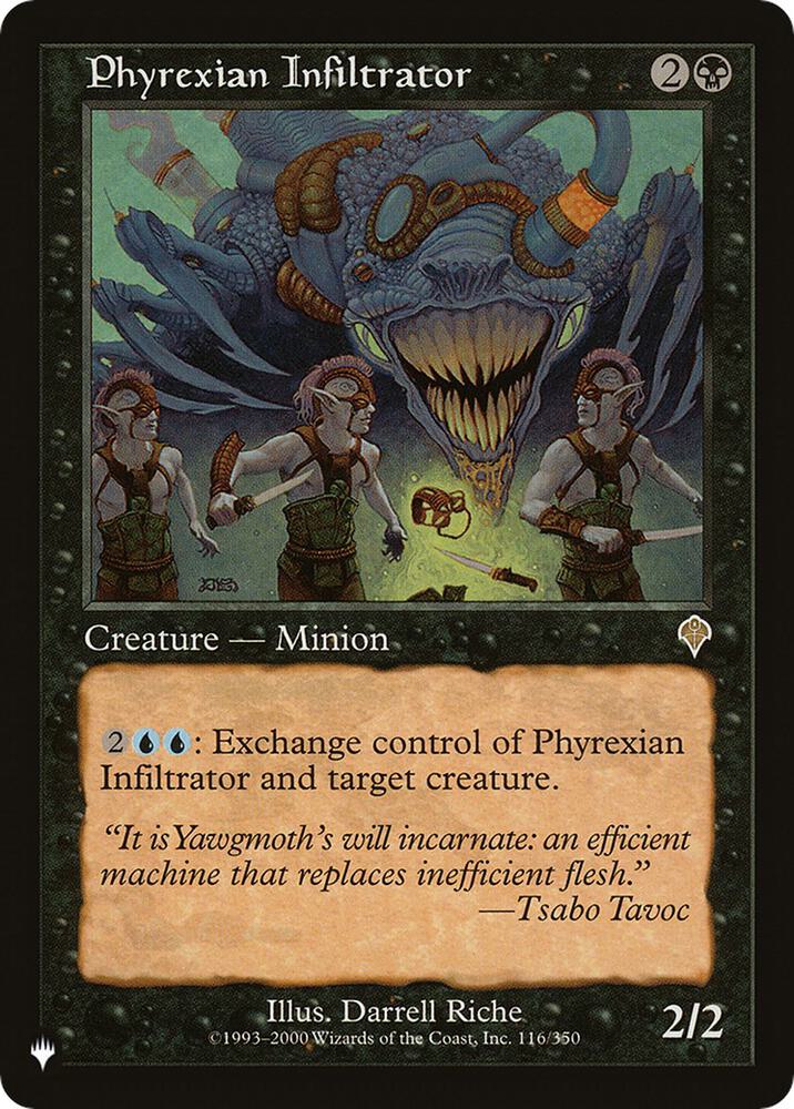 Phyrexian Infiltrator 116/350 (The List Reprints)  | Good Games Adelaide SA