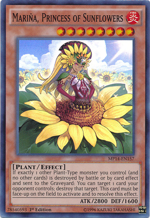 Marina, Princess of Sunflowers [MP14-EN157] Super Rare | Good Games Adelaide SA