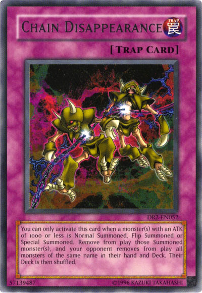 Chain Disappearance [DR2-EN052] Rare | Good Games Adelaide SA