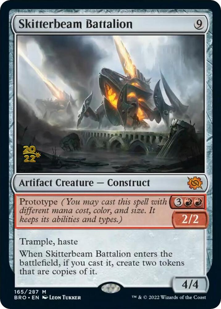 Skitterbeam Battalion 165 (Prerelease Cards)  - Foil | Good Games Adelaide SA