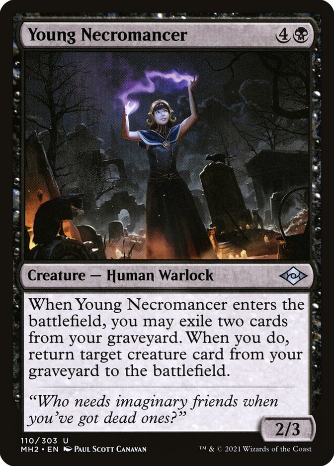 Young Necromancer 110 (Modern Horizons 2)  | Good Games Adelaide SA