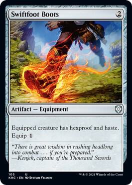 Swiftfoot Boots 105 (Commander: Kaldheim)  | Good Games Adelaide SA