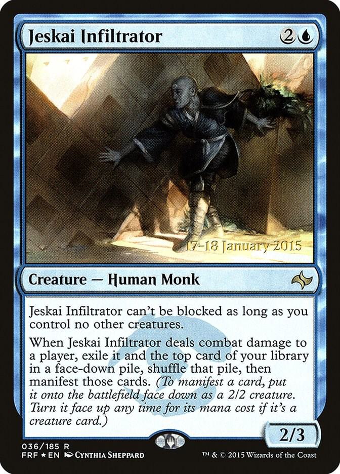 Jeskai Infiltrator 36 (Prerelease Cards)  - Foil | Good Games Adelaide SA