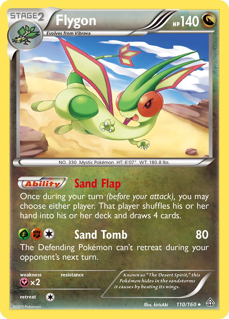 Flygon (110/160) (Cosmos Holo) (Blister Exclusive) [XY: Primal Clash] | Good Games Adelaide SA