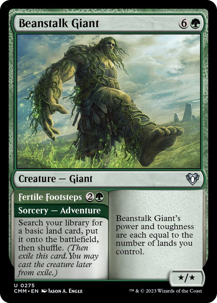 Beanstalk Giant 275 (Commander Masters)  - Foil | Good Games Adelaide SA