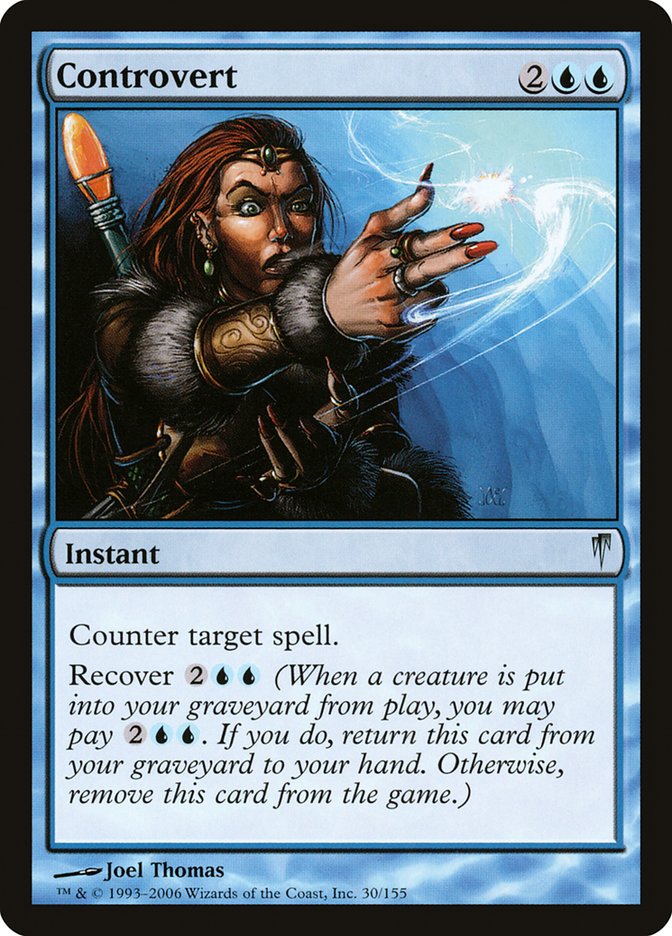 Controvert 30 (Coldsnap)  - Foil | Good Games Adelaide SA