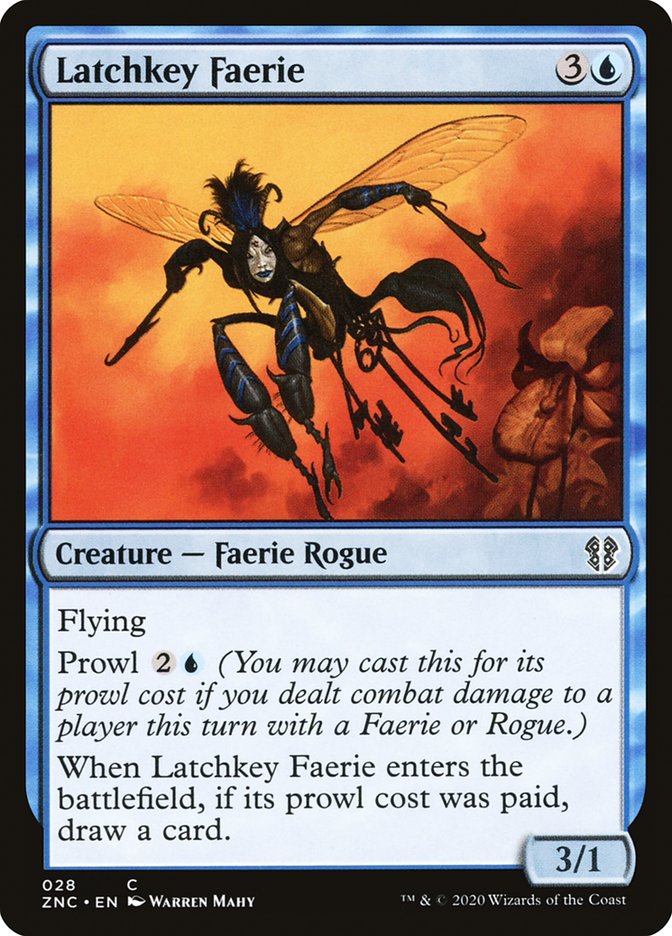 Latchkey Faerie 28 (Commander: Zendikar Rising)  | Good Games Adelaide SA