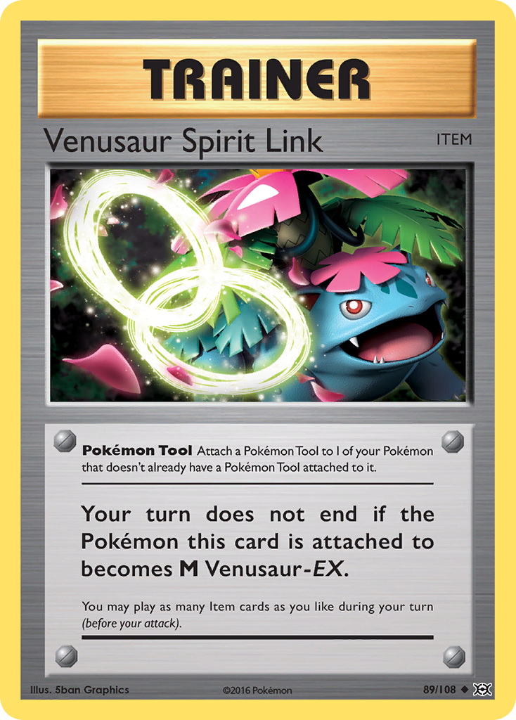Venusaur Spirit Link (89/108) [XY: Evolutions] | Good Games Adelaide SA