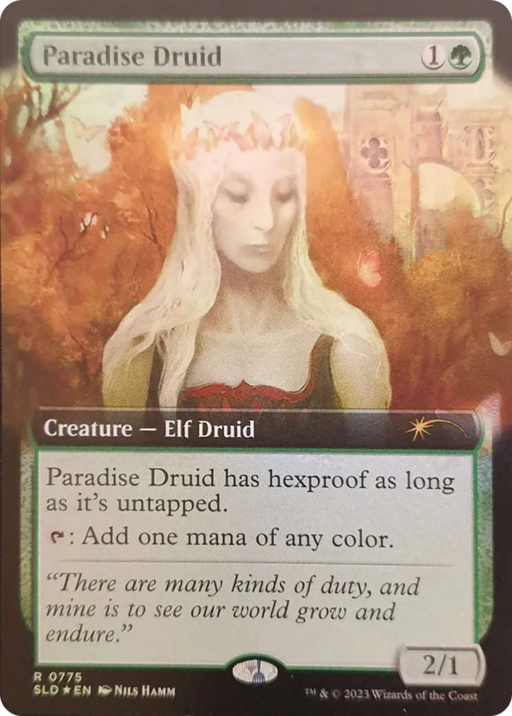 Paradise Druid (Extended Art) [Secret Lair Drop Series] | Good Games Adelaide SA