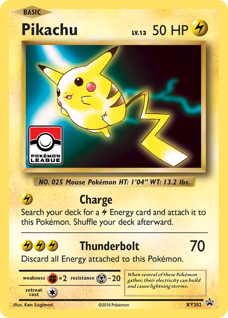 Pikachu (XY202) [XY: Black Star Promos] | Good Games Adelaide SA