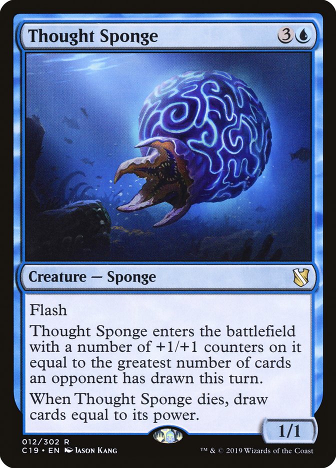 Thought Sponge 12 (Commander 2019)  | Good Games Adelaide SA