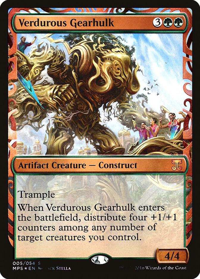 Verdurous Gearhulk 5 (Masterpiece Series: Kaladesh Inventions)  - Foil | Good Games Adelaide SA