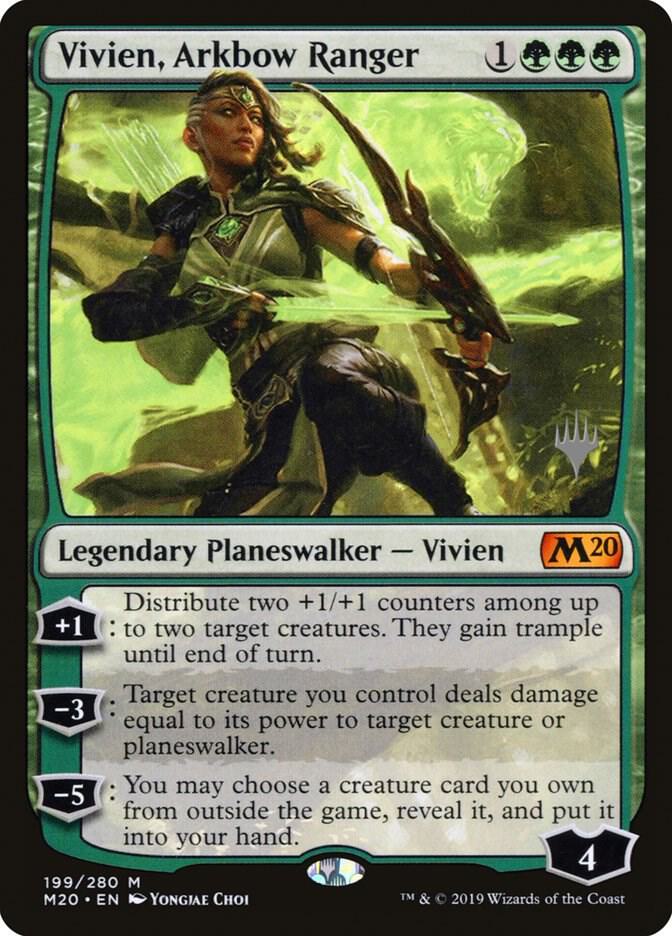 Vivien Arkbow Ranger 199 (Promo Pack: Core Set 2020)  - Foil | Good Games Adelaide SA