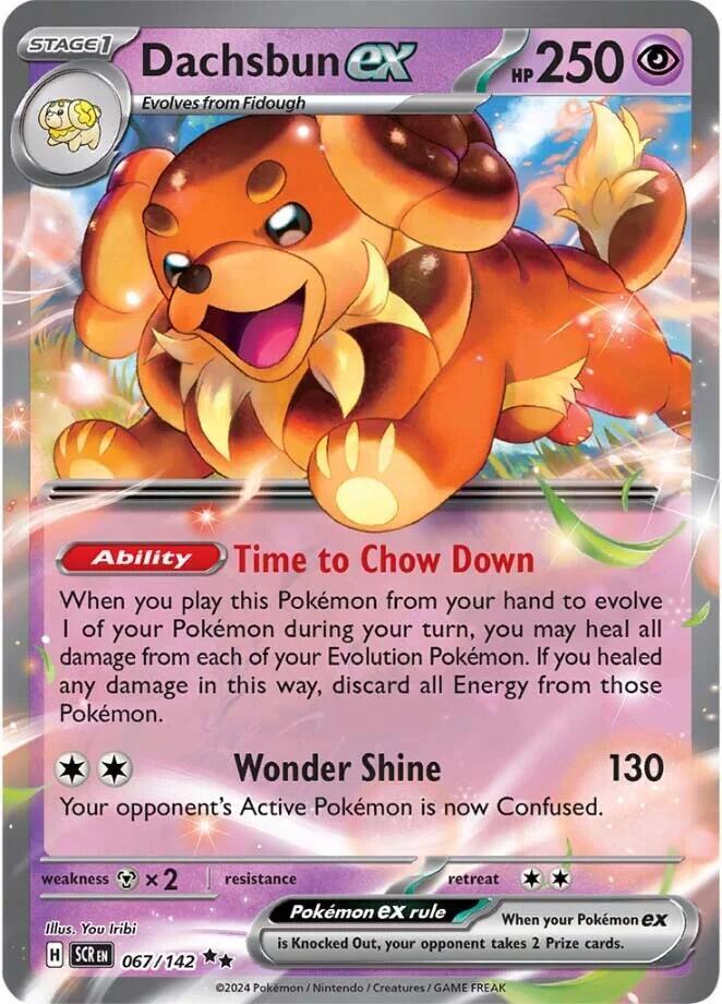 Dachsbun ex 067/142 (SV07: Stellar Crown)  - Holofoil | Good Games Adelaide SA