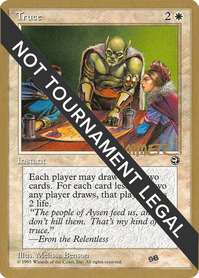Truce 1996 Shawn Hammer Regnier HML SB  (World Championship Decks)  | Good Games Adelaide SA