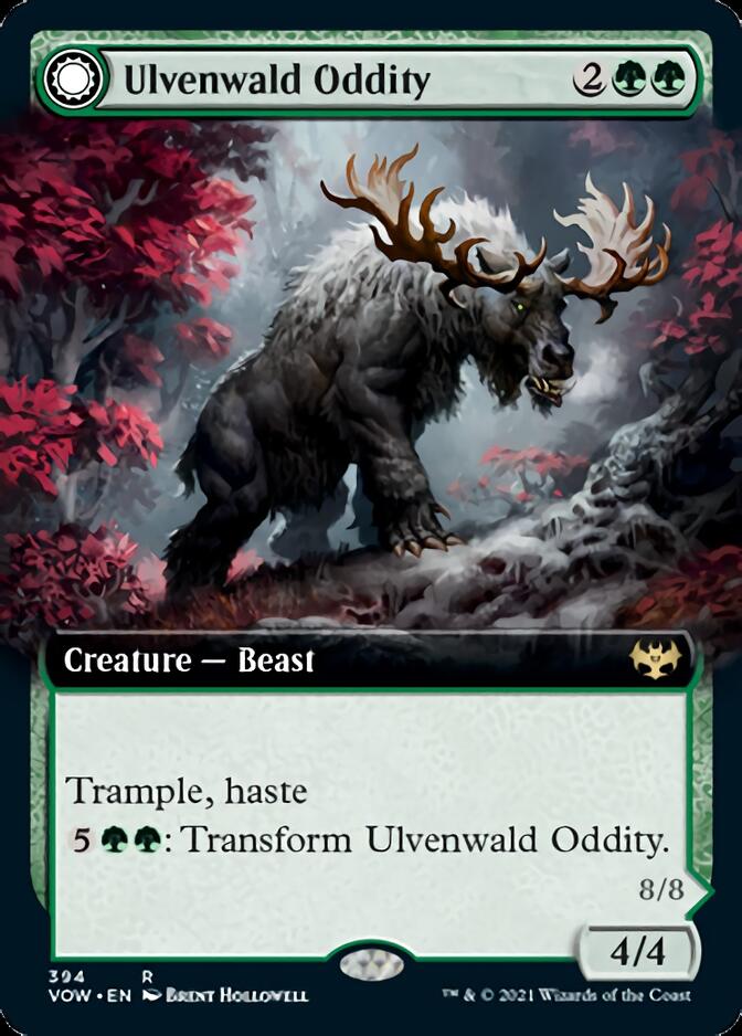Ulvenwald Oddity // Ulvenwald Behemoth (Extended) [Innistrad: Crimson Vow] | Good Games Adelaide SA