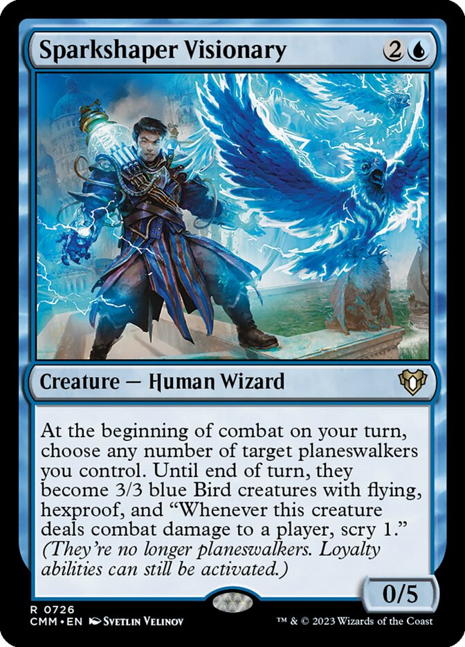 Sparkshaper Visionary 726 (Commander Masters)  | Good Games Adelaide SA