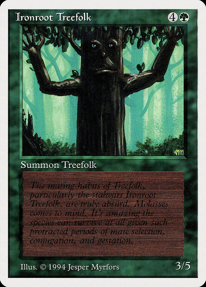 Ironroot Treefolk [Summer Magic / Edgar] | Good Games Adelaide SA