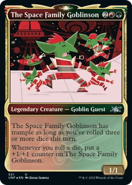 The Space Family Goblinson Showcase Galaxy Foil 521 (Unfinity)  - Foil | Good Games Adelaide SA