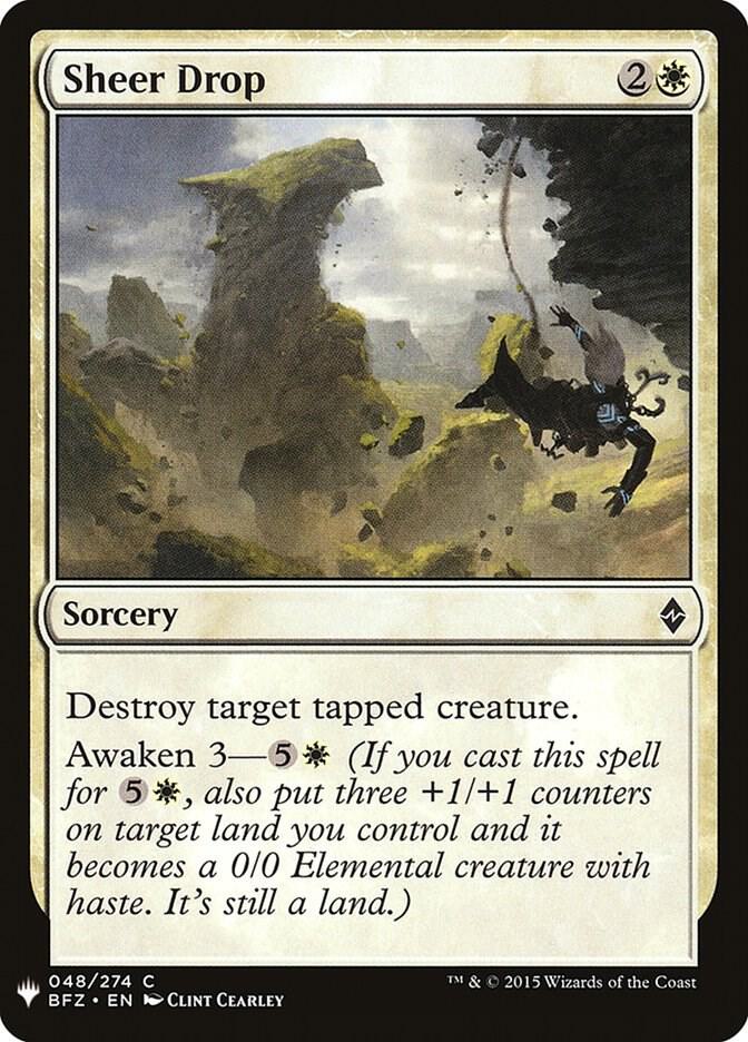 Sheer Drop 48 (The List Reprints)  | Good Games Adelaide SA
