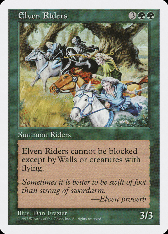 Elven Riders [Fifth Edition] | Good Games Adelaide SA