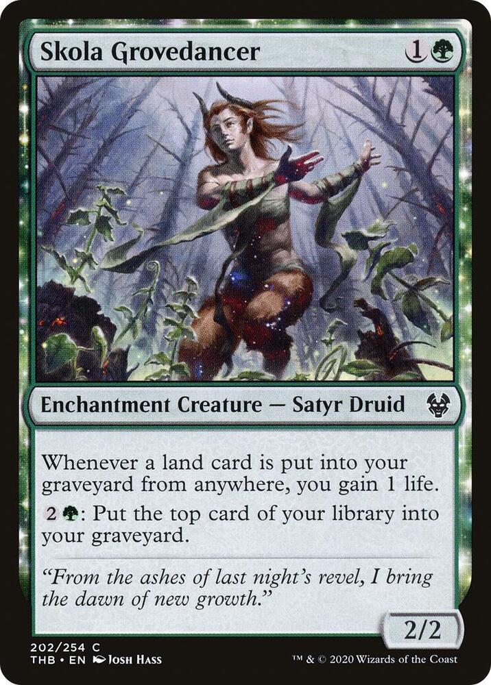 Skola Grovedancer 202 (Theros Beyond Death)  - Foil | Good Games Adelaide SA
