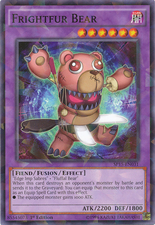 Frightfur Bear [SP15-EN031] Shatterfoil Rare | Good Games Adelaide SA
