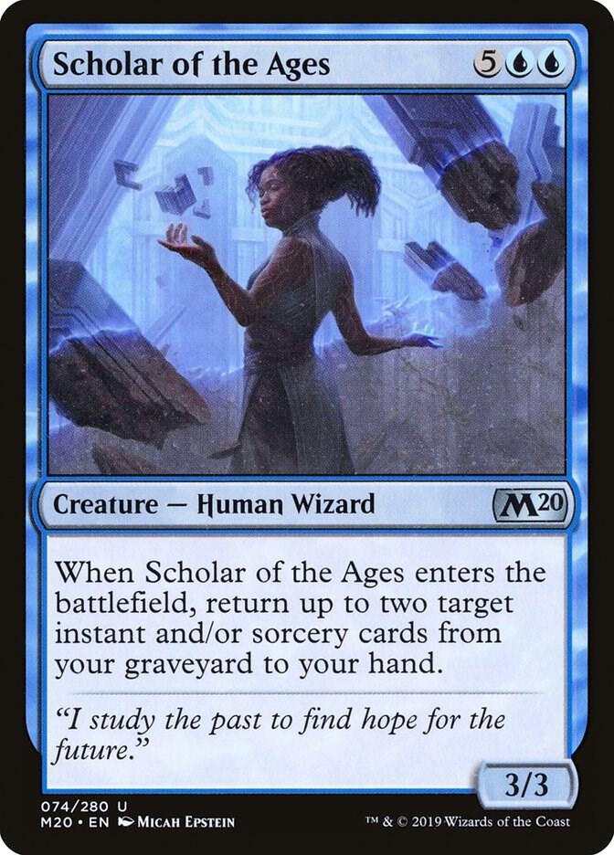 Scholar of the Ages 74 (Core Set 2020)  | Good Games Adelaide SA