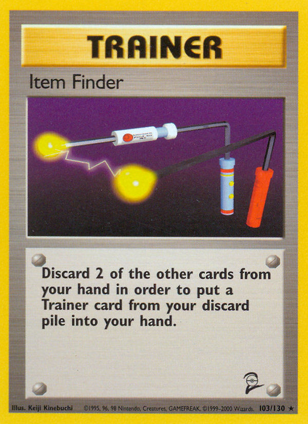 Item Finder (103/130) [Base Set 2] | Good Games Adelaide SA
