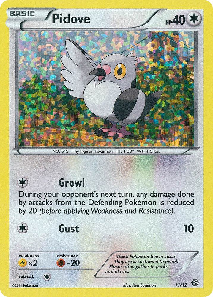 Pidove 011/012 (McDonald's Promos 2011)  - Holofoil | Good Games Adelaide SA