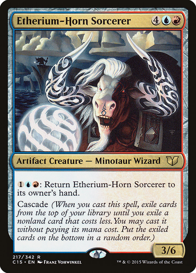 Etherium-Horn Sorcerer [Commander 2015] | Good Games Adelaide SA