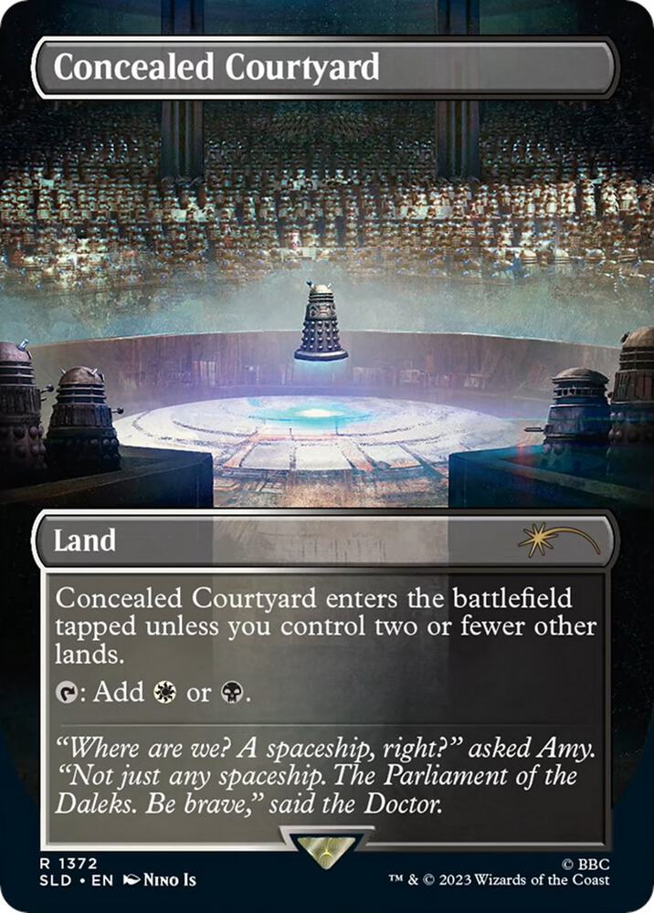Concealed Courtyard 1372 (Secret Lair Drop Series)  | Good Games Adelaide SA