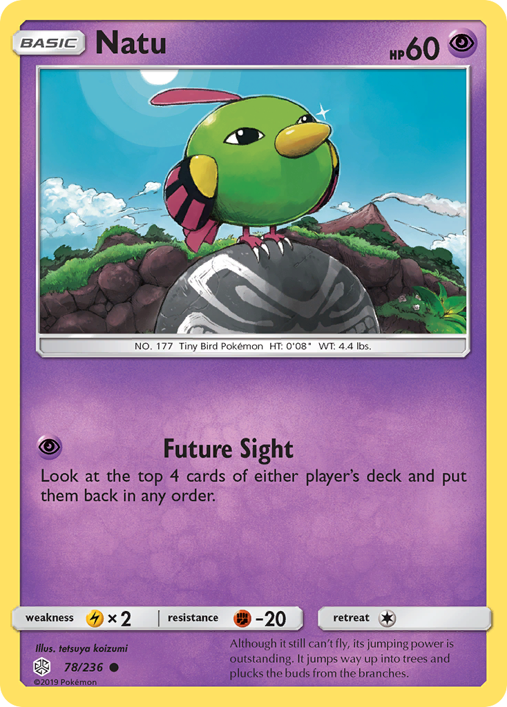 Natu (78/236) [Sun & Moon: Cosmic Eclipse] | Good Games Adelaide SA
