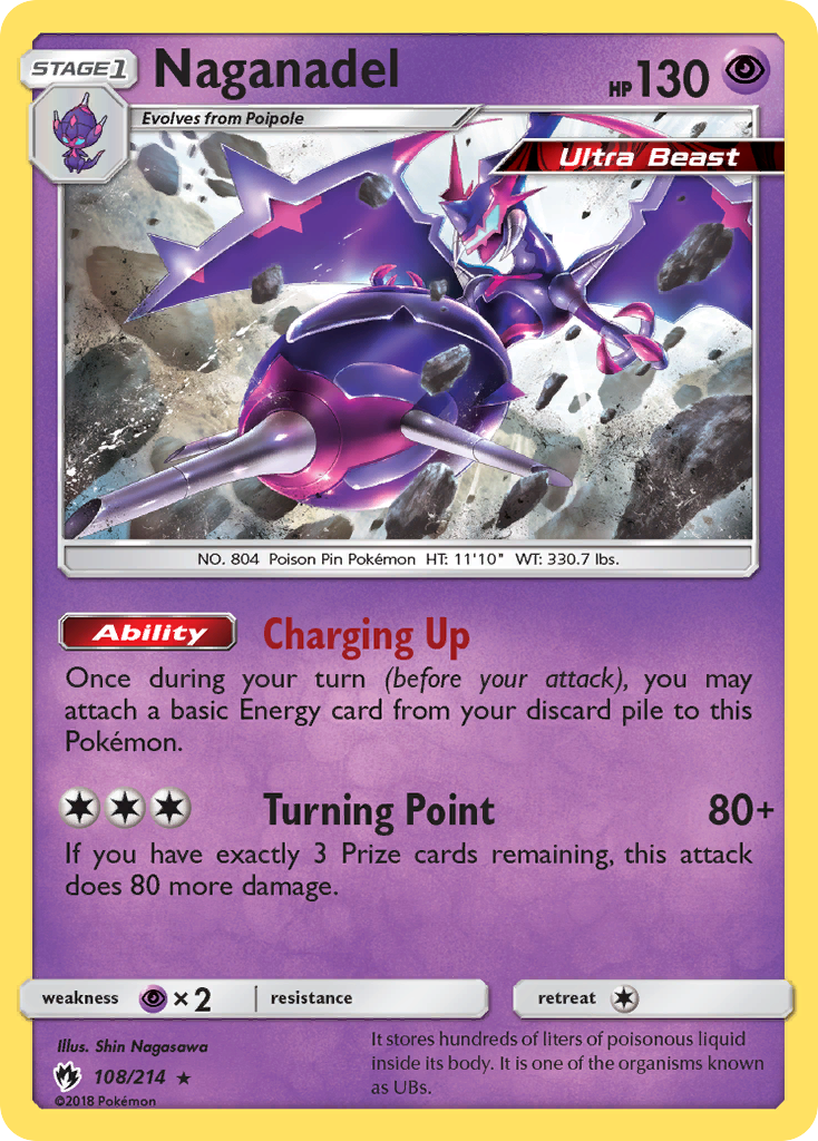 Naganadel (108/214) [Sun & Moon: Lost Thunder] | Good Games Adelaide SA