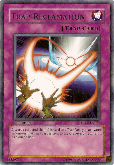 Trap Reclamation [TAEV-EN077] Rare | Good Games Adelaide SA