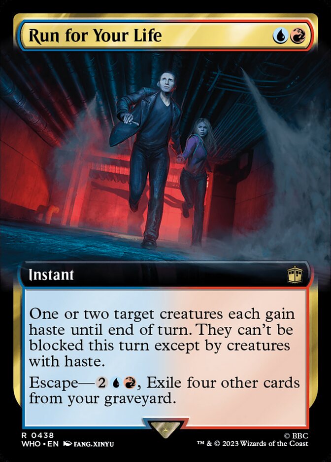 Run for Your Life (Extended Art) [Doctor Who] | Good Games Adelaide SA