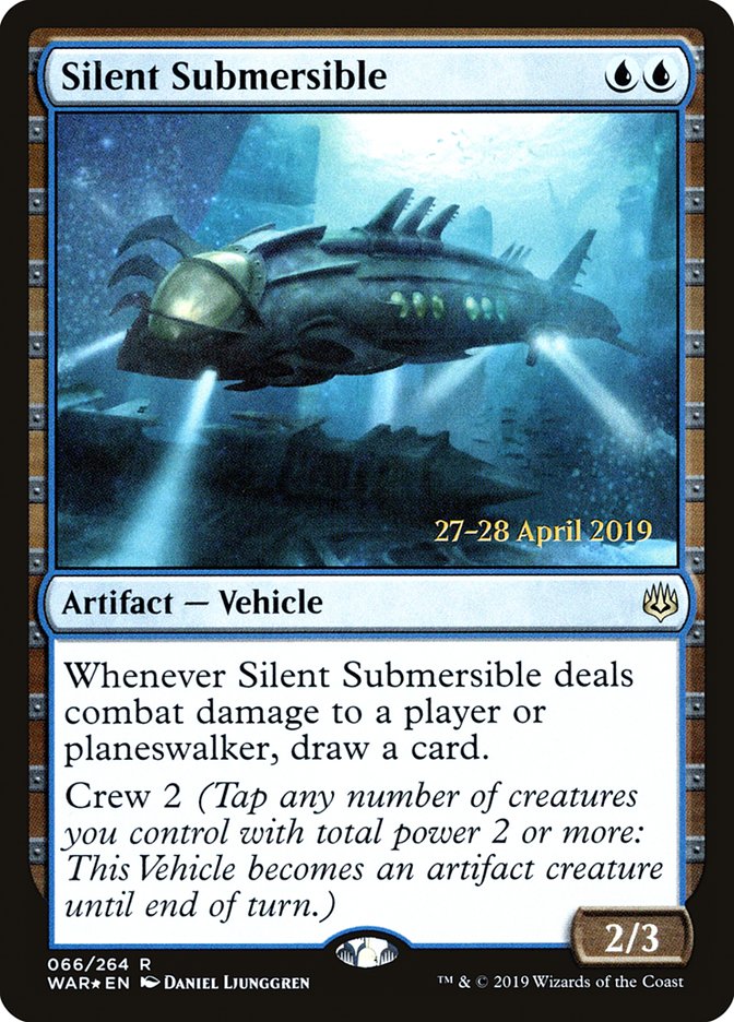 Silent Submersible  [War of the Spark Prerelease Promos] | Good Games Adelaide SA