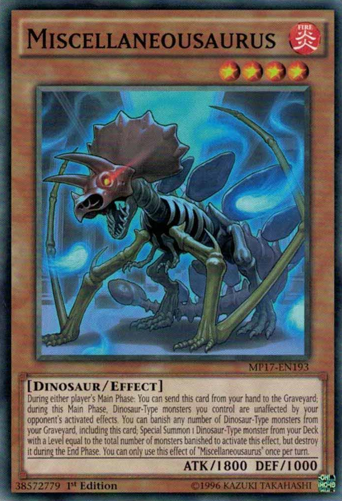 Miscellaneousaurus [MP17-EN193] Common | Good Games Adelaide SA