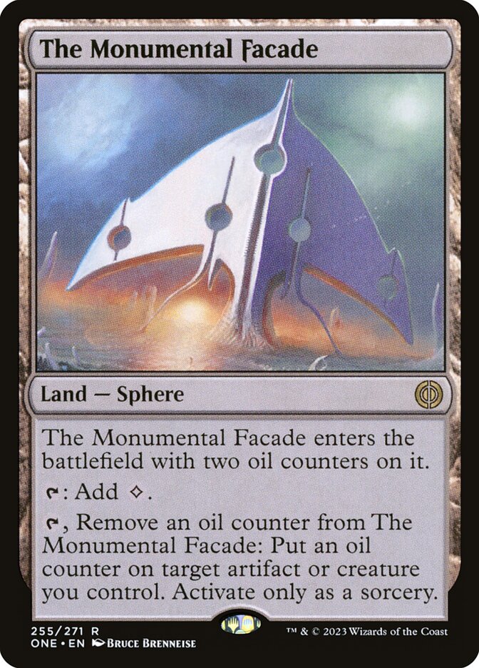 The Monumental Facade 255 (Phyrexia: All Will Be One)  | Good Games Adelaide SA