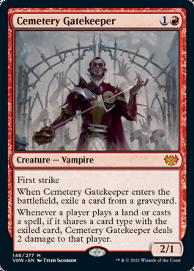 Cemetery Gatekeeper [Innistrad: Crimson Vow] | Good Games Adelaide SA