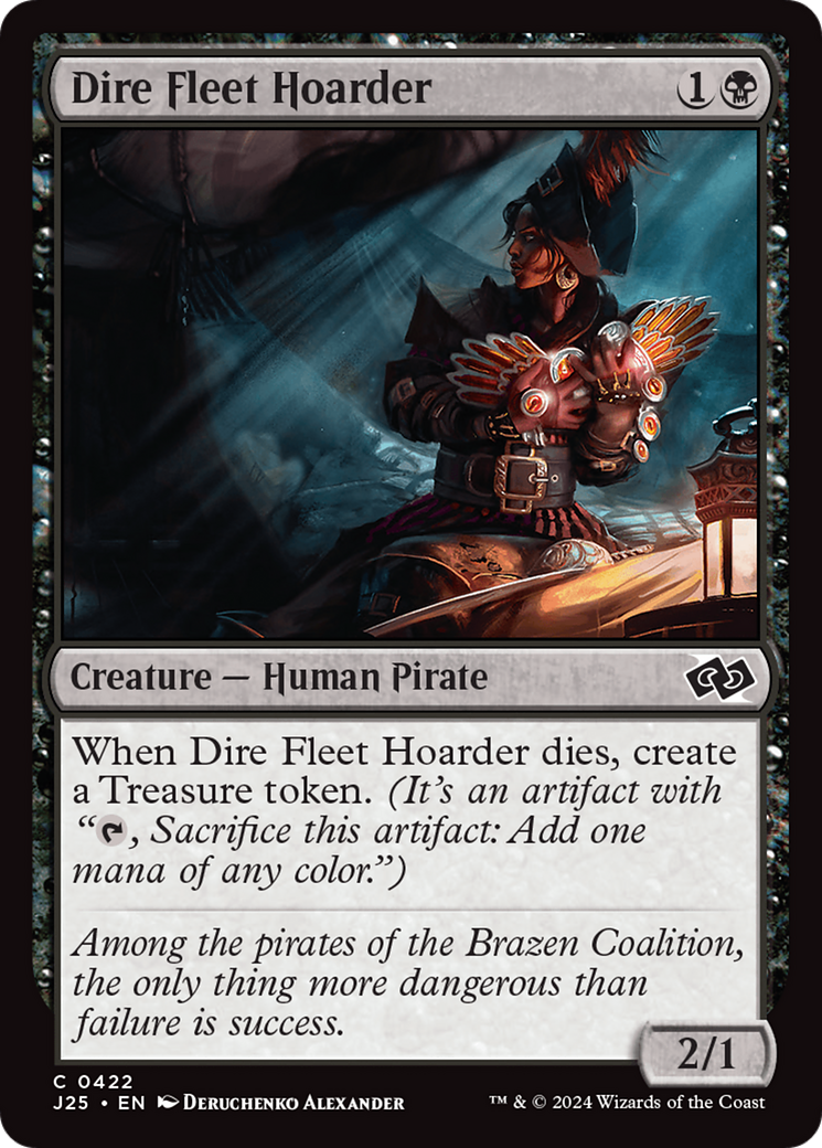 Dire Fleet Hoarder [Foundations Jumpstart] | Good Games Adelaide SA