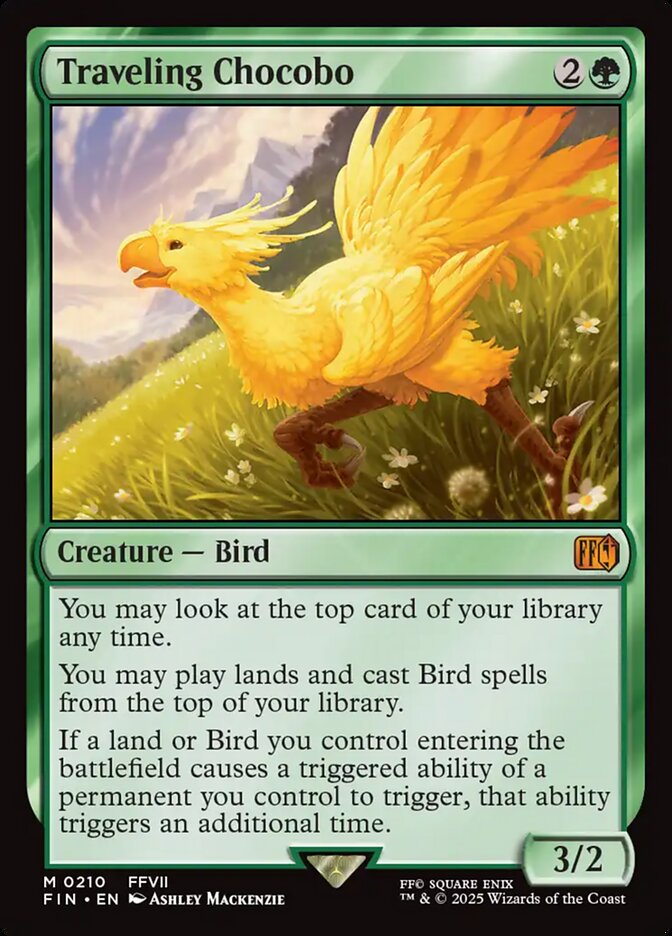Traveling Chocobo 210 (FINAL FANTASY)  - Foil | Good Games Adelaide SA