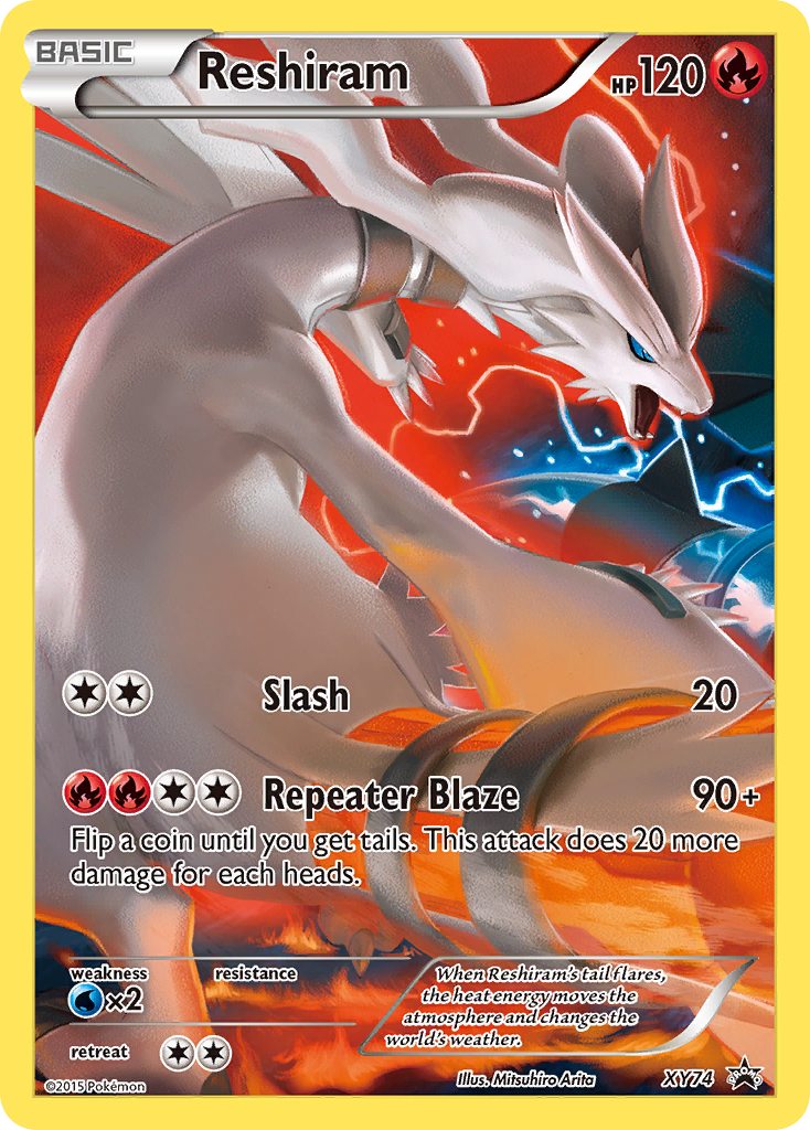 Reshiram (XY74) [XY: Black Star Promos] | Good Games Adelaide SA