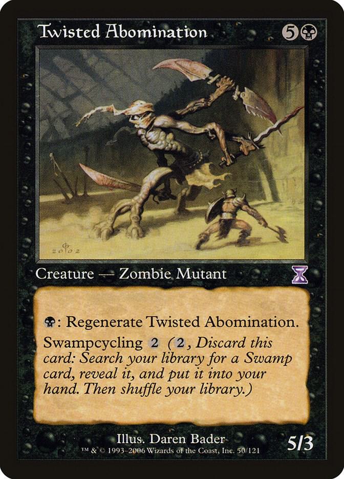 Twisted Abomination 50 (Timeshifted)  - Foil | Good Games Adelaide SA