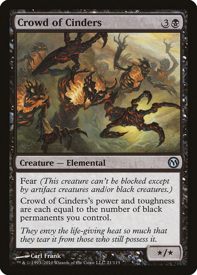 Crowd of Cinders 21 (Duels of the Planeswalkers)  | Good Games Adelaide SA