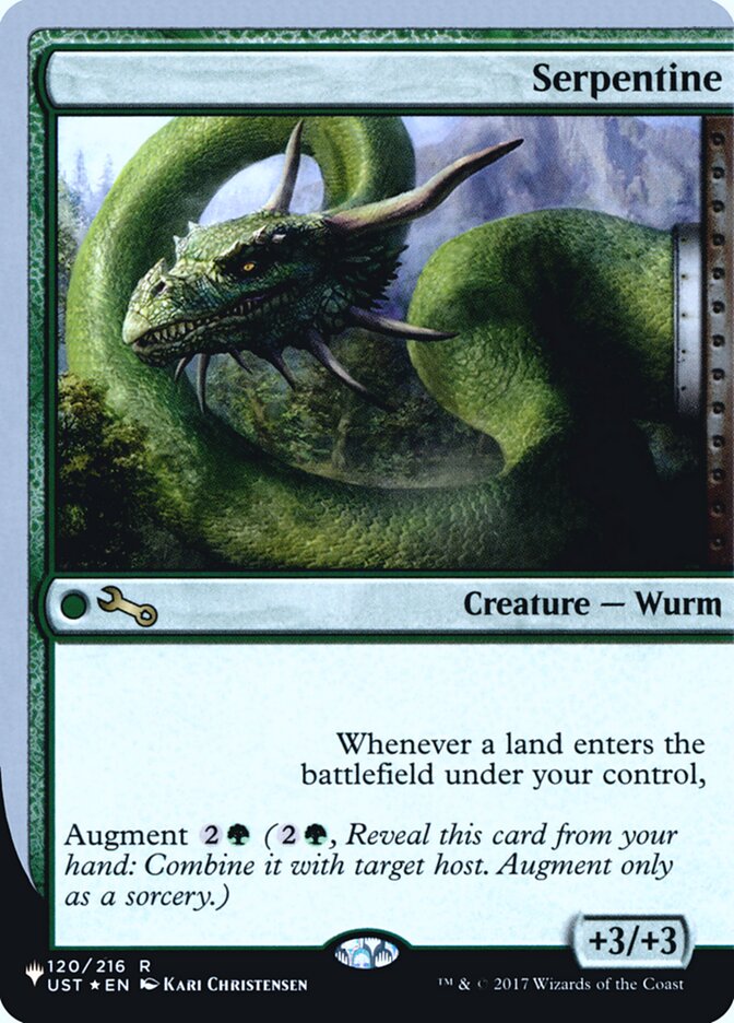 Serpentine (Unfinity Foil Edition) [The List] | Good Games Adelaide SA