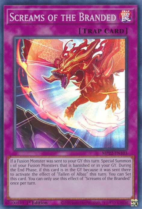 Screams of the Branded [MP22-EN103] Super Rare | Good Games Adelaide SA