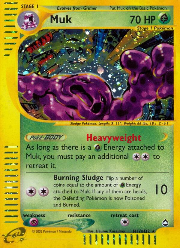 Muk  H17/H32 (Aquapolis)  - Holofoil | Good Games Adelaide SA